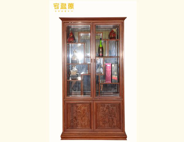 缅花新款玻璃酒柜