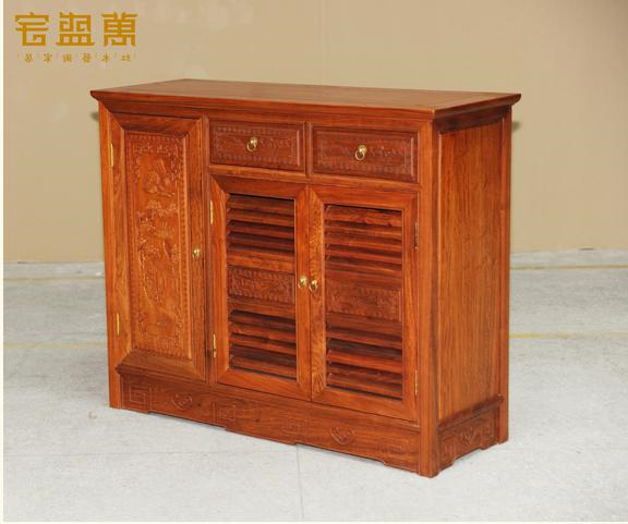 缅花金玉满堂鞋柜